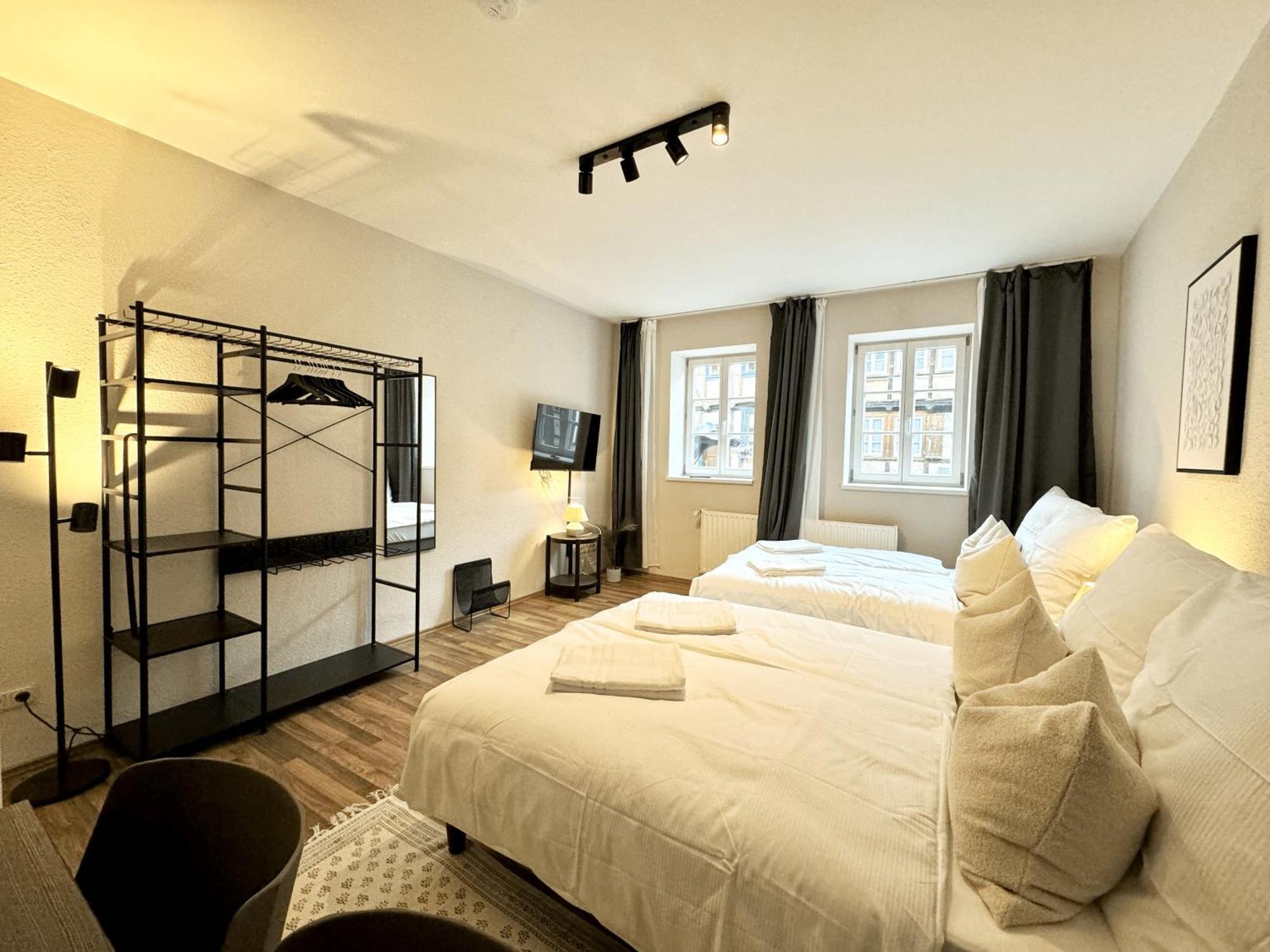 Gina Stay - Apartmenthaus Im Zentrum Von Quedlinburg Esterno foto